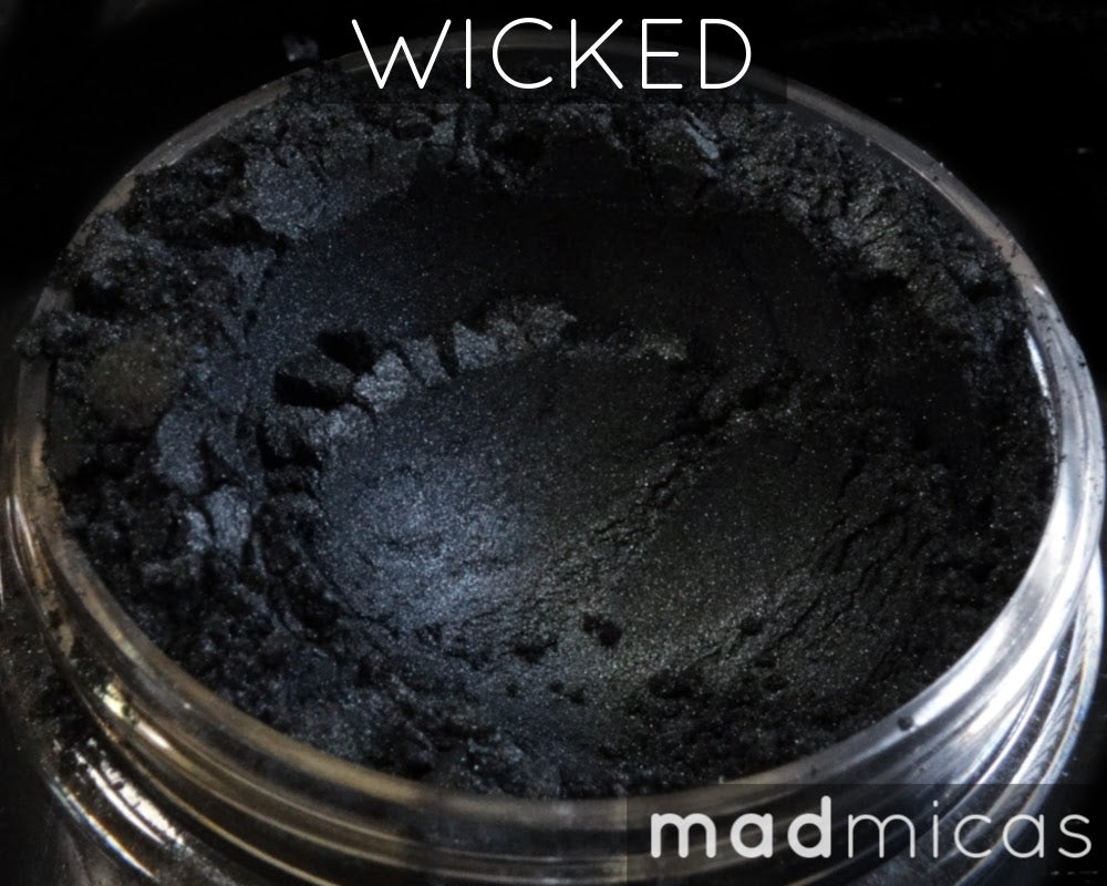 Wicked Black Silver Mica